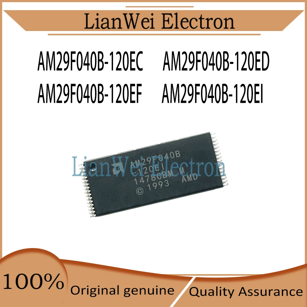 AM29F040B AM29F040 AM29F040B-120EC AM29F040B-120ED AM29F040B-120EF AM29F040B-120EI IC Chipset TSOP-32