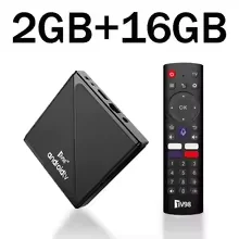 TV98 ATV Pro Smart TV Box Android 14 Allwinner H313 2GB RAM 16GB ROM 4K 8K HDR 2.4G&5G Dual-Band WiFi BT5.0 Media Player