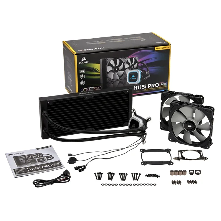 CORSAIR Hydro Series H115i PRO RGB 280mm Liquid CPU Cooler