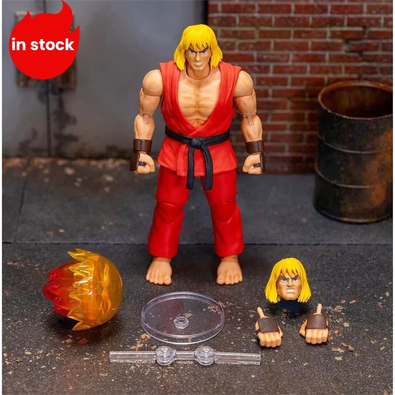 Street Fighte 2 Figures Ken Action Figure Ken Masters Anime Figurine Limit Pvc Models Statue Collectible Toy Ornament Gift