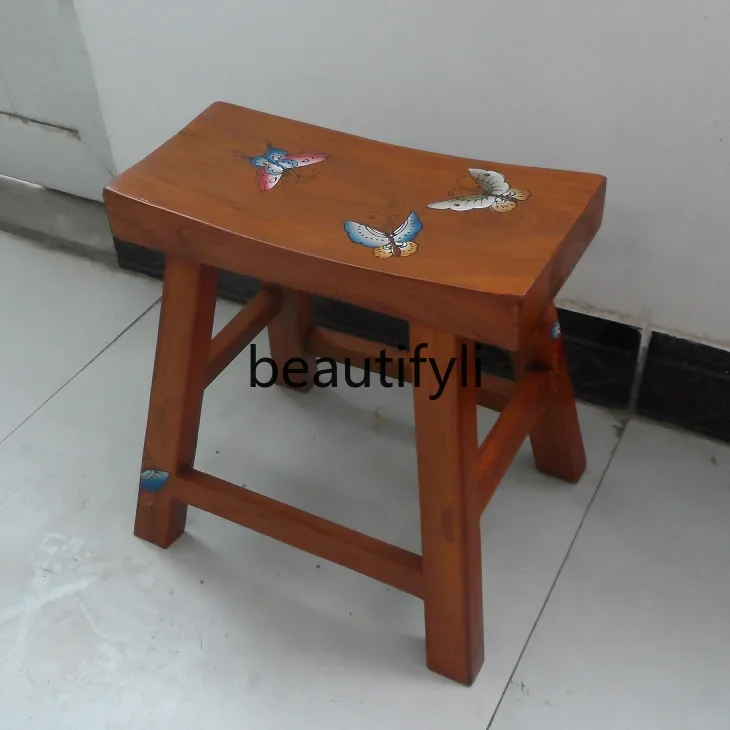 

zqqClassical painted kang table hand-painted tea set holder modern Chinese furniture