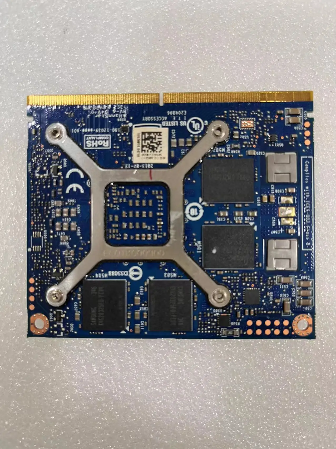 Imagem -02 - Quadro-gpu Vídeo Gráfico Gddr5 2gb para Ordenadores Portáteis Atualização de Imac A1311 A1312 Hd6970m Hd6750 677 K1100m