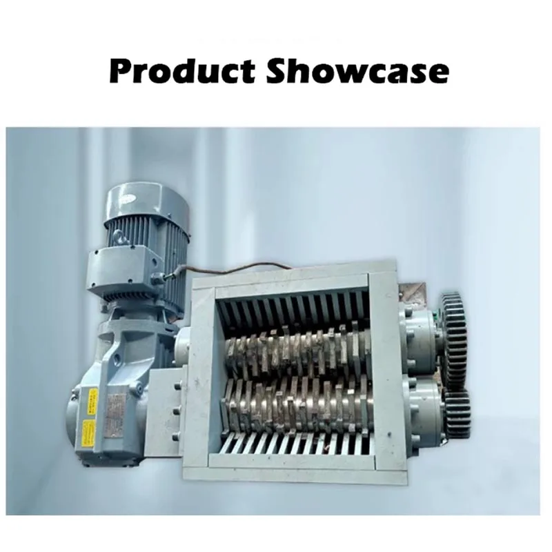 

Mini Multifunctional Shredder Machine Metal Chassis Wood Plastic Domestic Waste Fabric Old Clothes Crushing Equipment Customized