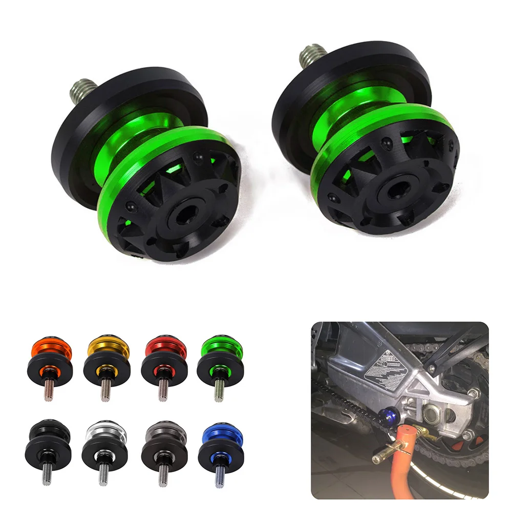 Motorcycle Aluminum M8 Swingarm Slider Spools Screws Motorbike Accessories Fit for BMW S1000R 2014-2018 for S1000RR 2009-2016