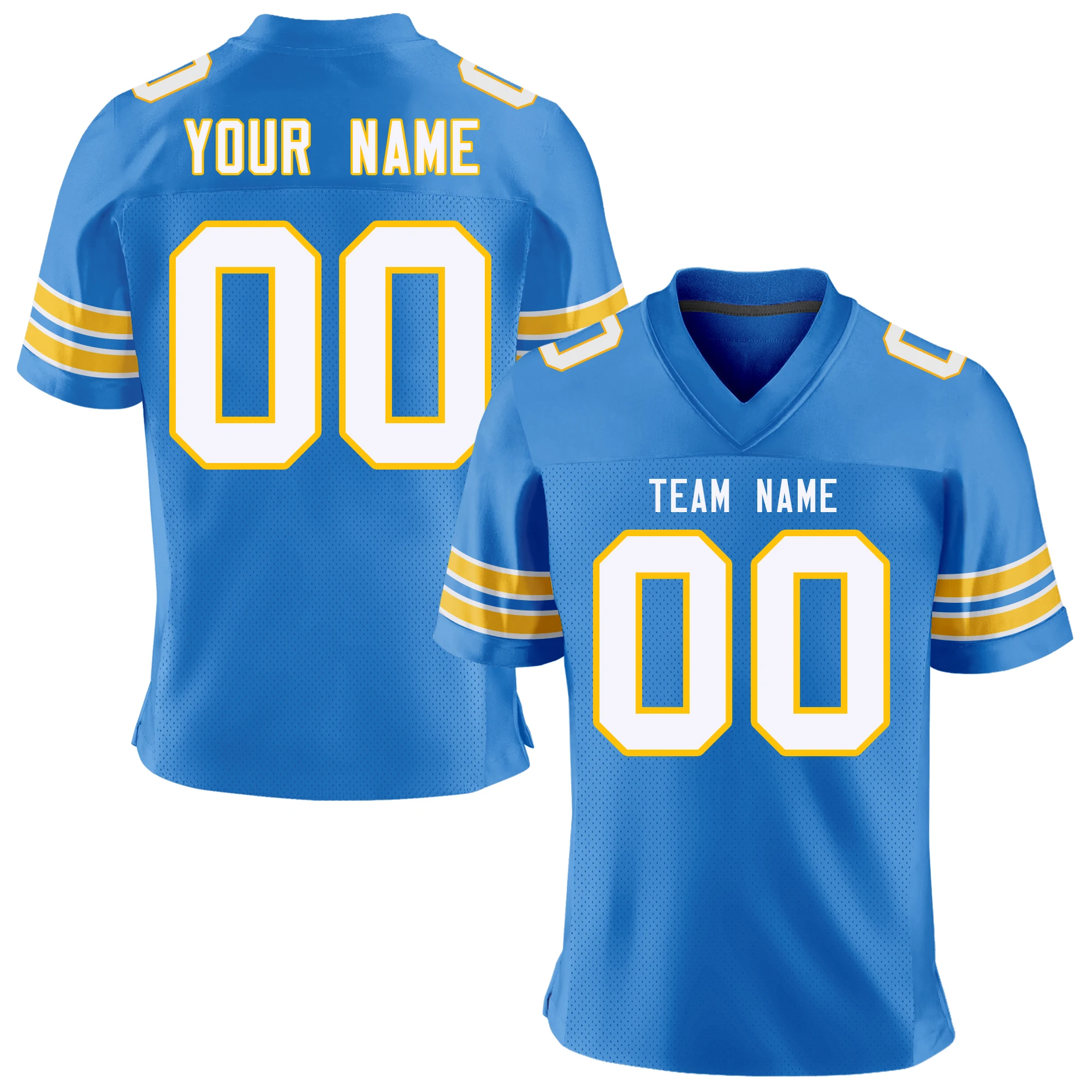 Full Sublimation Custom American Football Jersey Personalized Printed Team Name/Number Football Shirt for Men Outdoors/Indoors