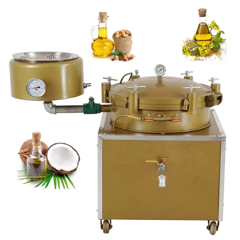 

50kg/hour air Pressure Oil Filter HJ-OF94 Sesame Vegetable Coconut Cooking Oil Filter Machine