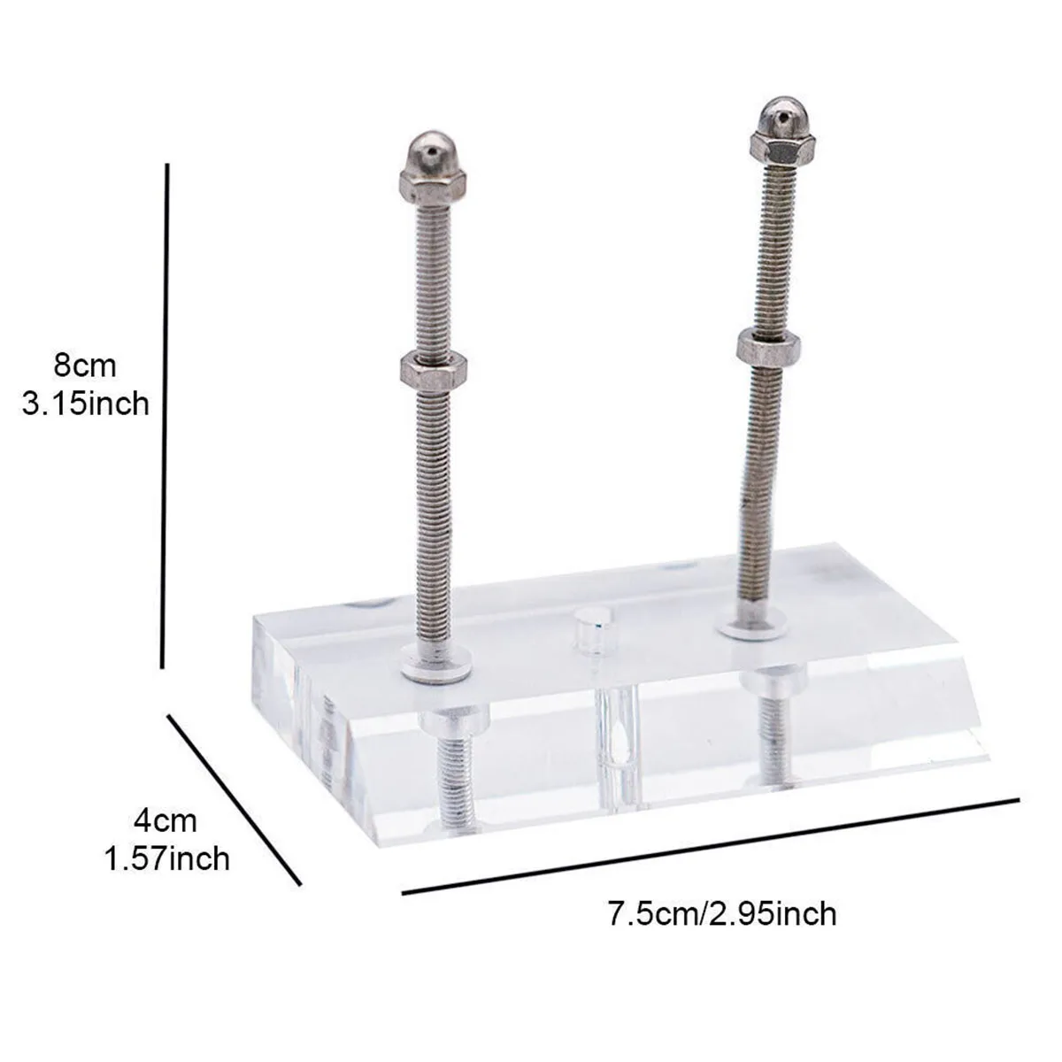 1/2/5/10Pc Skateboard Hanger Wall Mount Longboard Deck Acrylic Display Stand Floating Skateboard Storage Holder Rack Hook Indoor - view 2