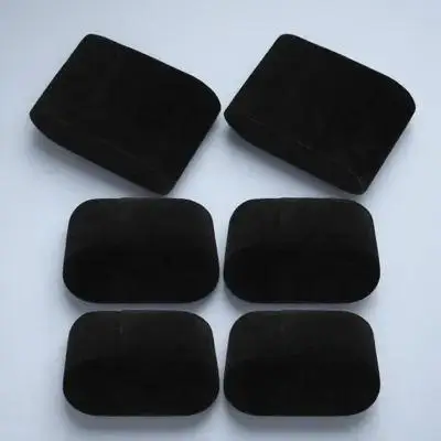 

6 Pcs Watch Pillow Display Cushion Velvet Jewelry Pillows Bracelet Bangle Holder Black Soft Sturdy Accessories ganizer