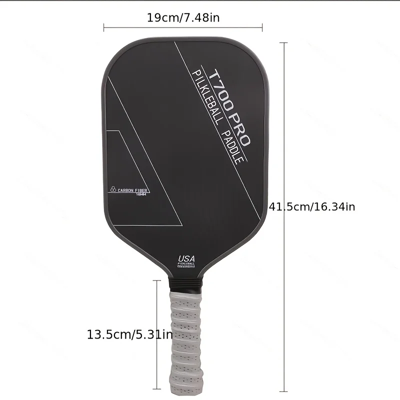 Carbon fiber T700 Pick racket, powerful and precise sports equipment, high-performance equipment