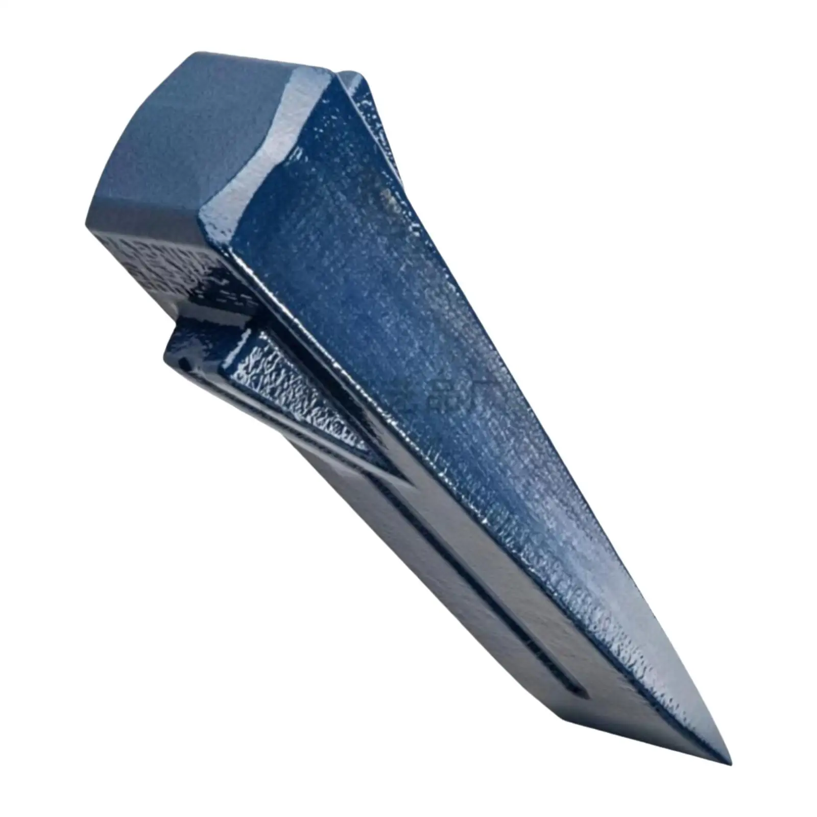 Carbon Steel Firewood Kindling Maker Durable Blue Surface Splitter Tool for Outdoor Camping Lawn