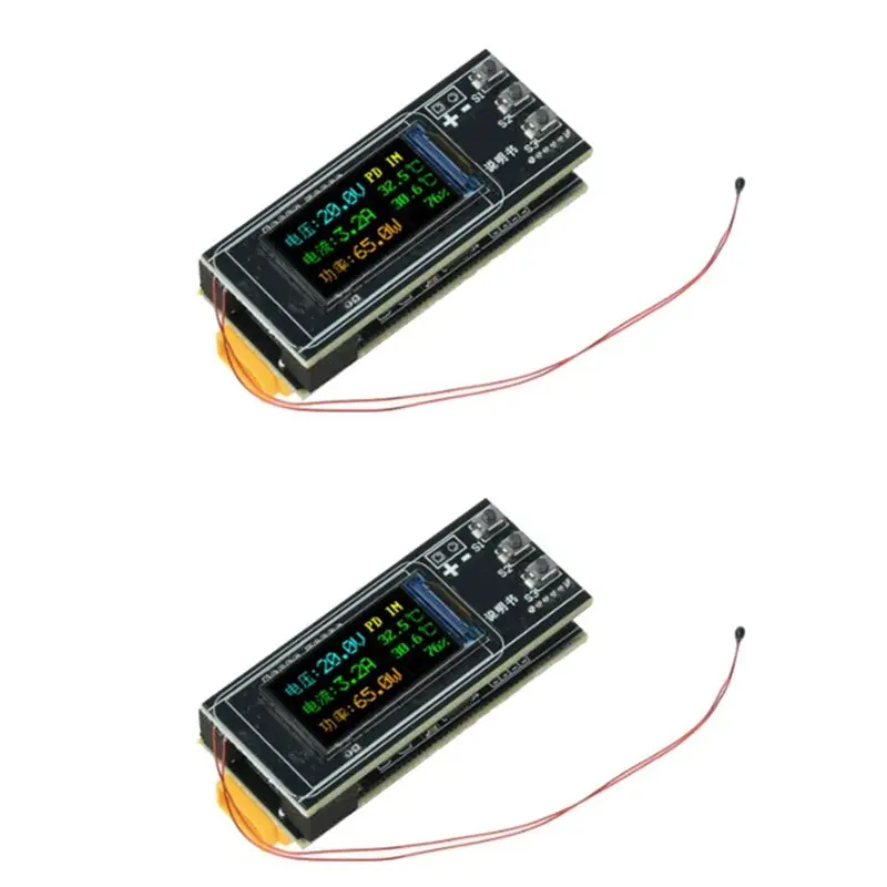 [B24B!】 For DIY Power Bank Compatible 2PCS 140W Fast Charging Module Featuring IP2366 Chip Adjustable Output Of 65W/100W/140W