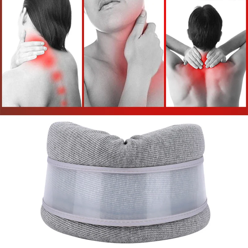 Orthopedic Neck Stretcher and Traction Pillow for Relax and Cervical Support Relieve Shoulder and Neck Pain