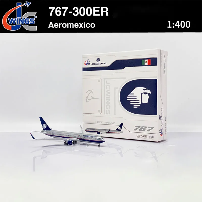 JC Wings Die Cast 1:400 Scale Mexico B767-300ER XA-APB XX40024 Alloy Aircraft Model Collection Toy Gift Display