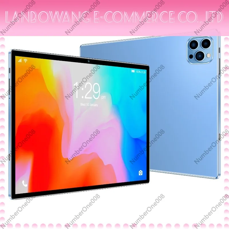10.1 Inch 2 in 1 Detachable Keyboard Android Tablet Dual SIM 4G Call Bluetooth Smart Learning Entertainment