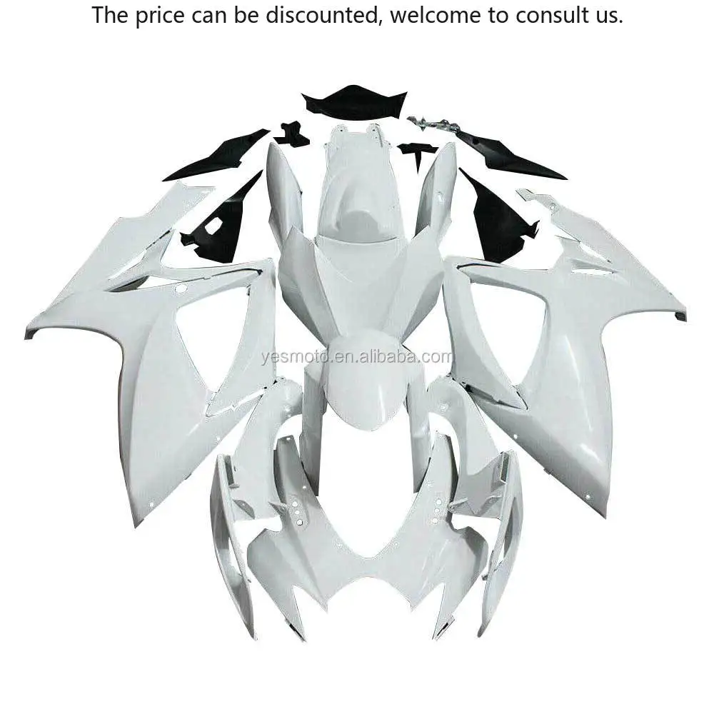 

Unpainted ABS Bodywork Kit Fairings Fairing Kit For Suzuki GSXR600/750 2006 2007