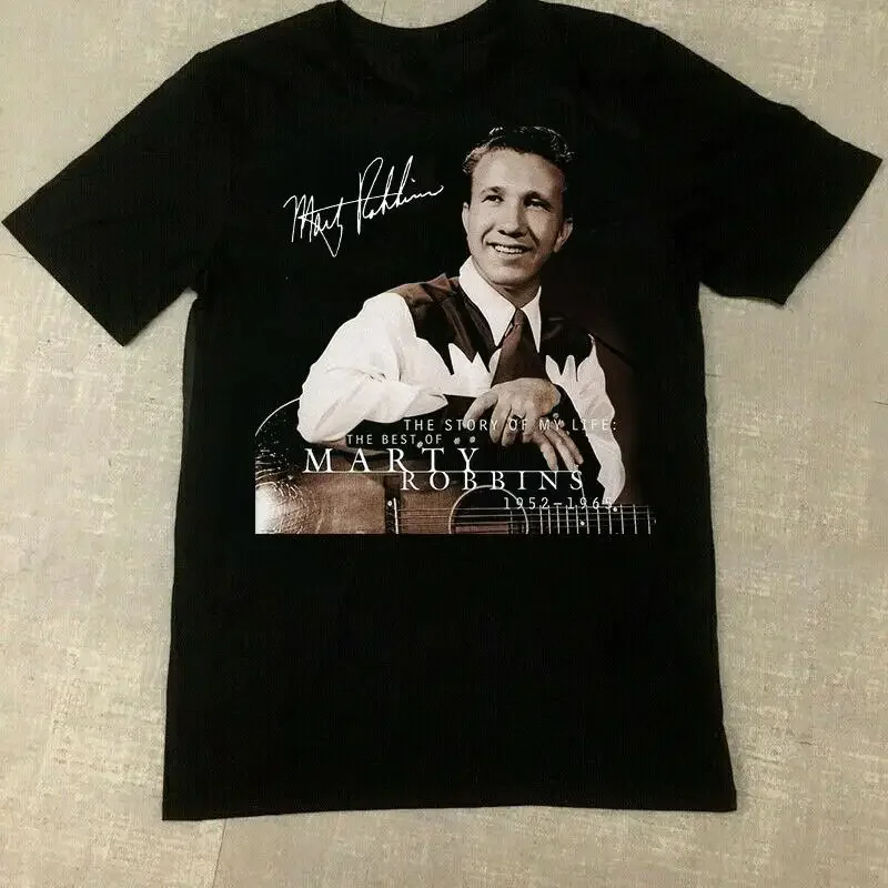 Marty Robbins Story of My Life T Shirt All Size S To 5XL