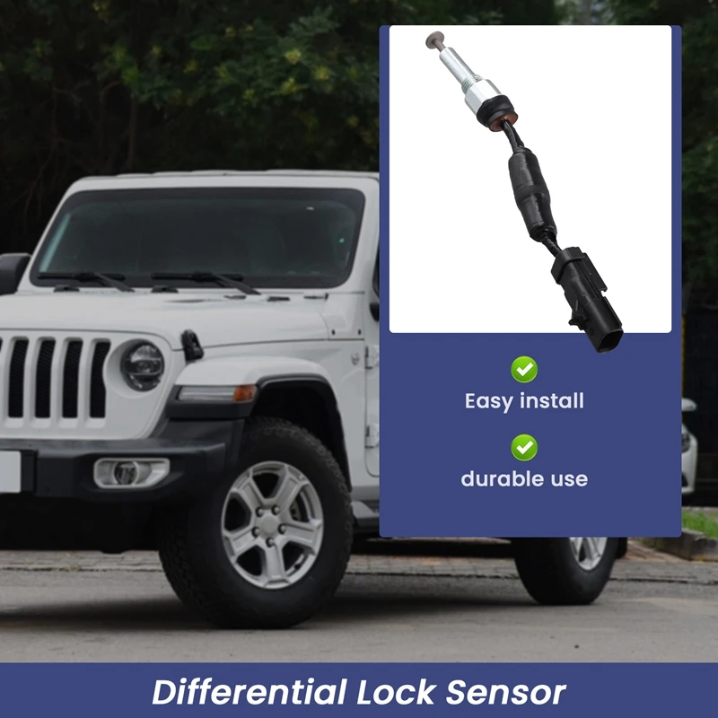 Differential Lock Sensor 68003569AA For Jeep Wrangler (JK) 2007-2018 Axle Lock Sensor