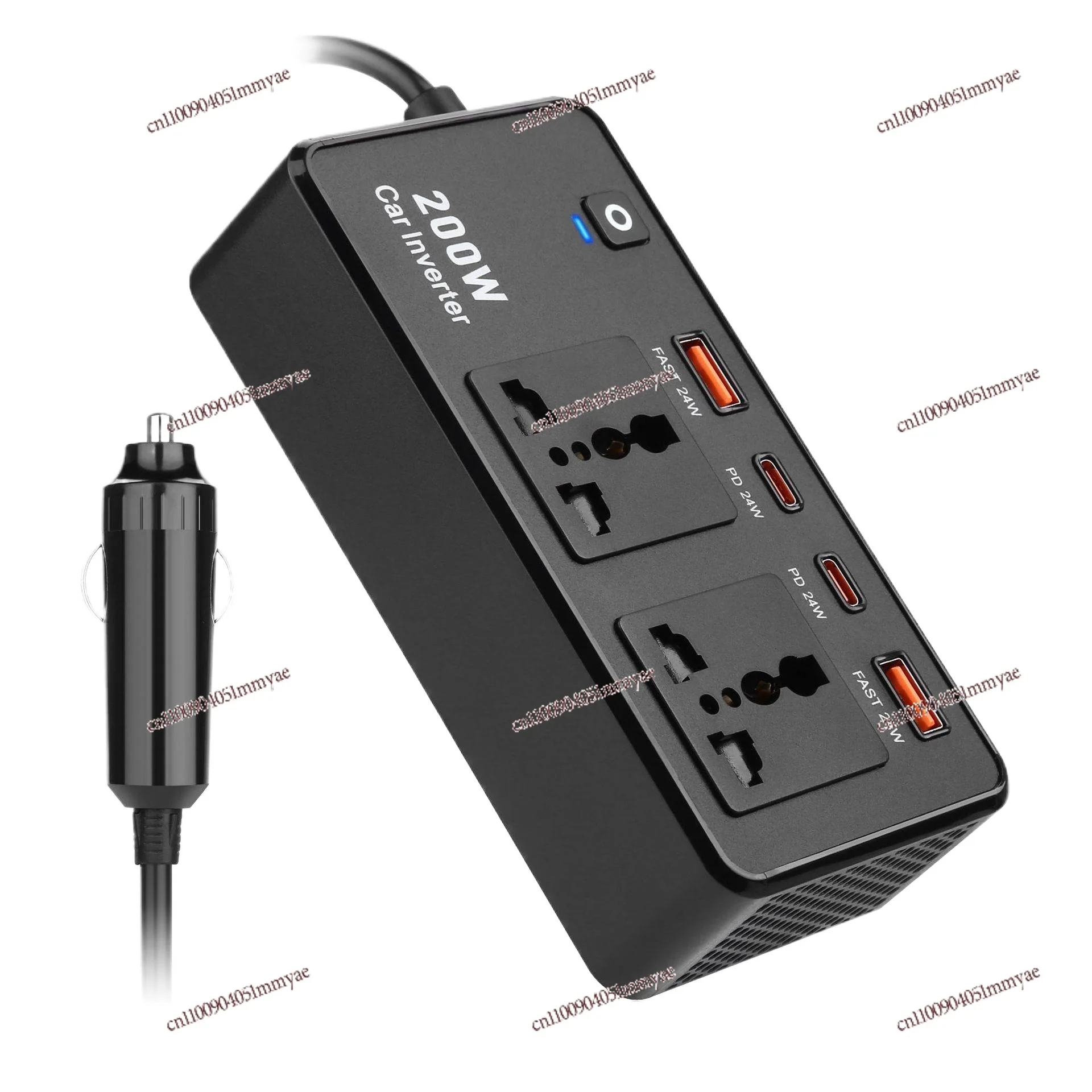 

Automobile Inverter Socket Universal Gauge To 220v Fast Charging Pd Port Car Inverter 12v