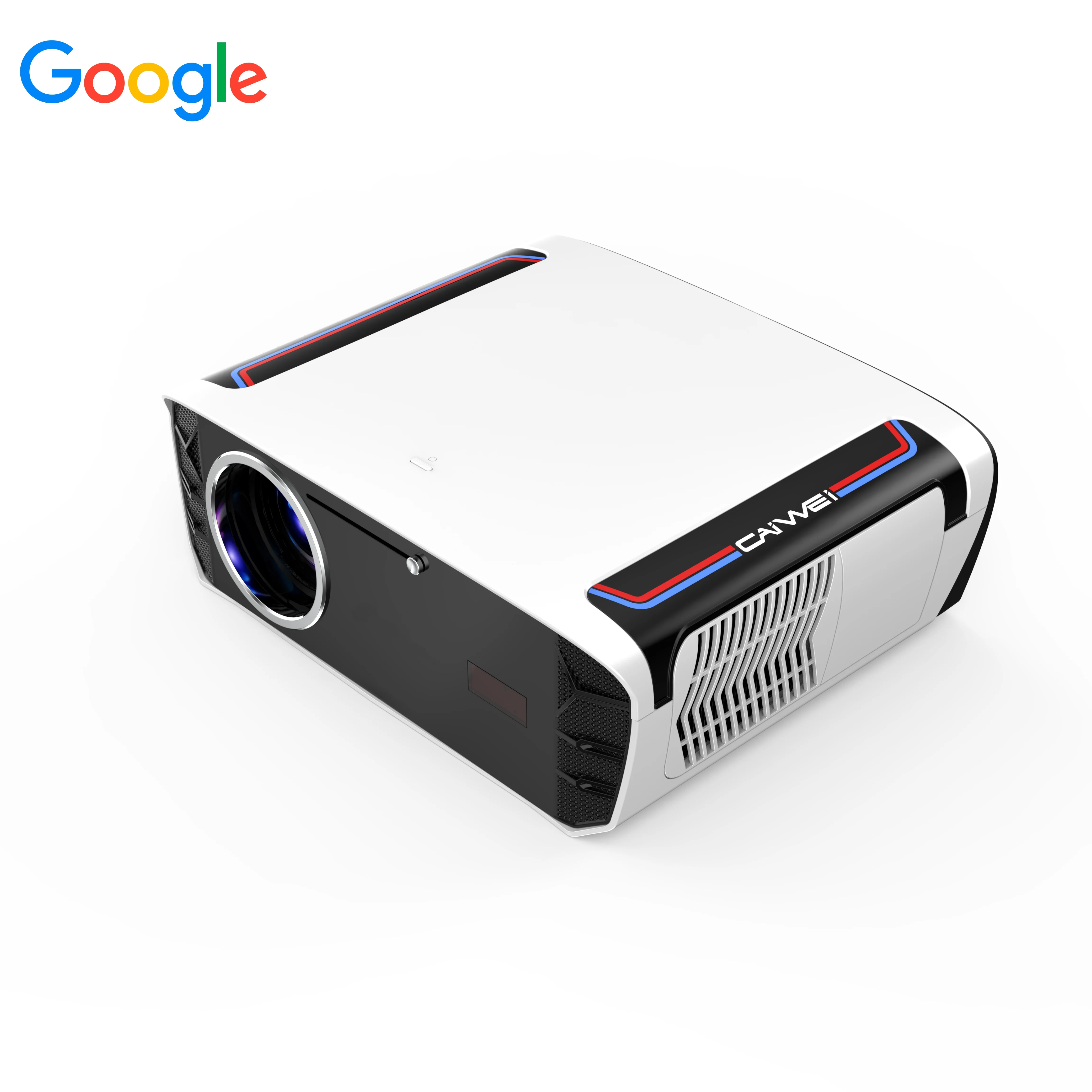 

Новый дизайн 2025: Беспроводной 4K Android-проектор для домашнего кинотеатра, совместимый с Google, для совещаний и офиса. Заводской проектор.