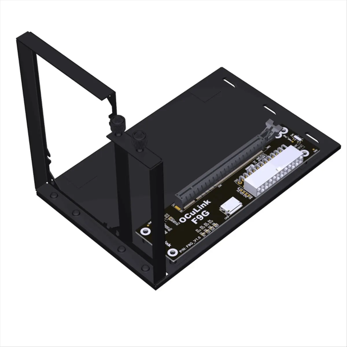 Perfect-F9G-BK7 EGPU OCuLink GPU Dock PCIe4.0 X4 Notebook Laptop to External Video Graphics Card M.2 OcuLink to PCIE X16 Adapter