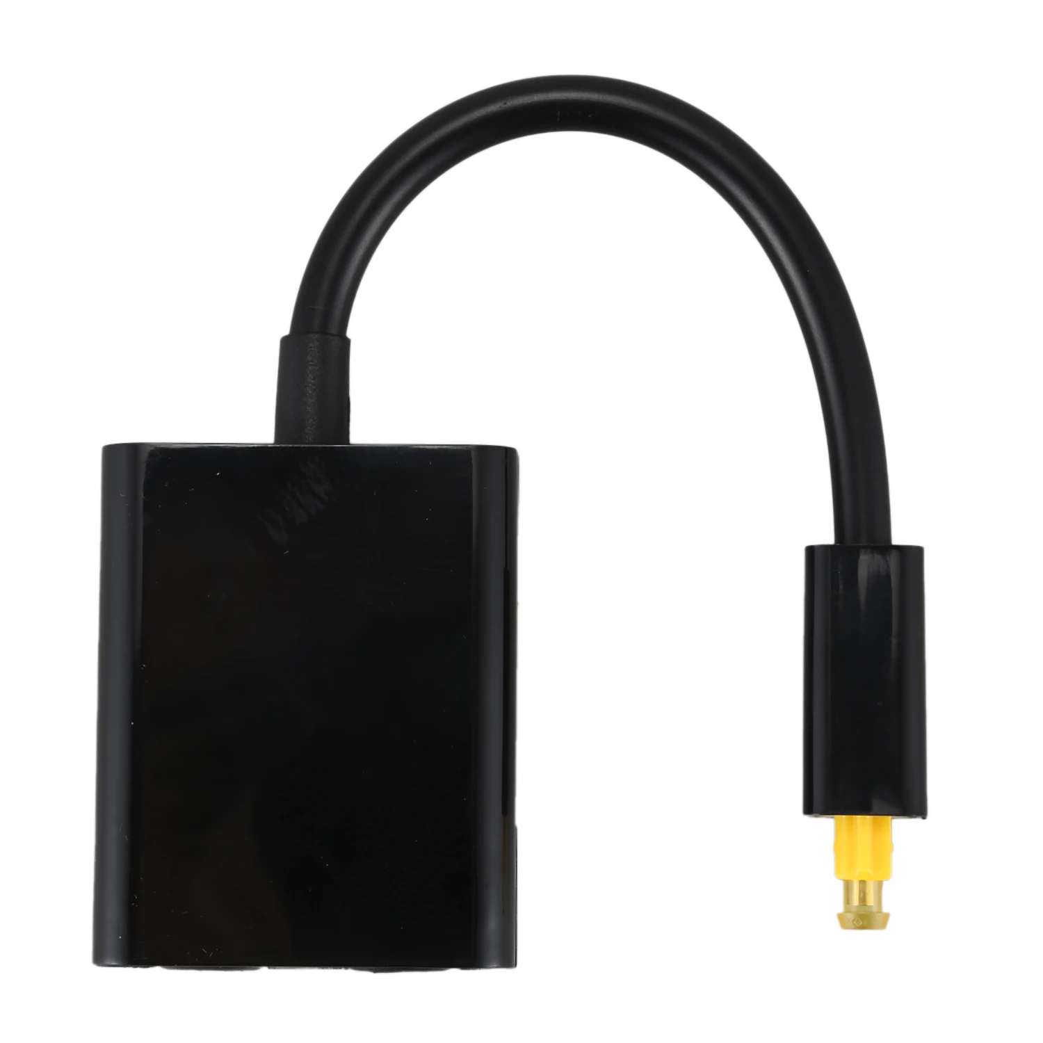 

A10I Digital SPDIF Optical Audio Splitter 2 Way Toslink Splitter Adapter 1 Input 2 Output SPDIF Optical Cable Splitter Hub