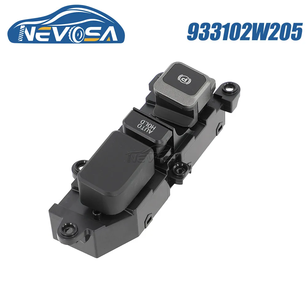 

NEVOSA 93310-2W205 For Hyundai Santa Fe DM Handbrake 2013 2014 Parking Button Handbrake Switch 93310-2W2054X 933102W2054X 26Pins