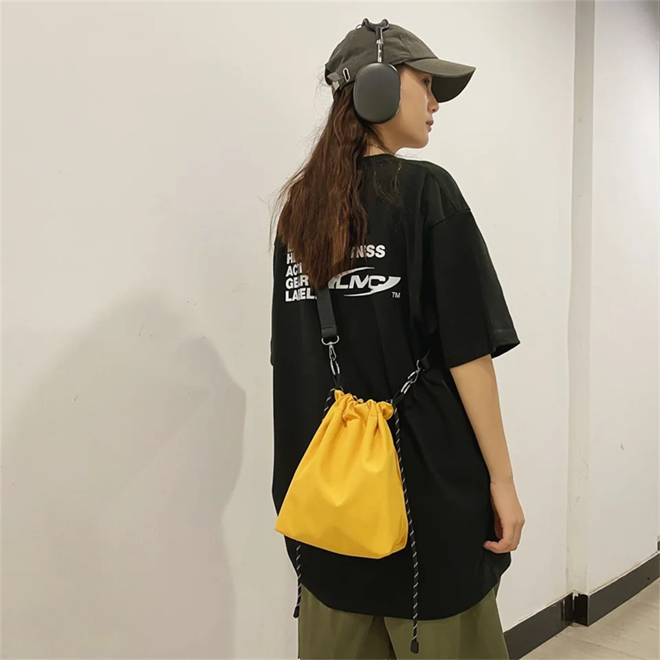Nylon Women Shoulder Bag Female Shopper Messenger Bags Designer Handbag Simple Fashion Lady Crossbody Bag