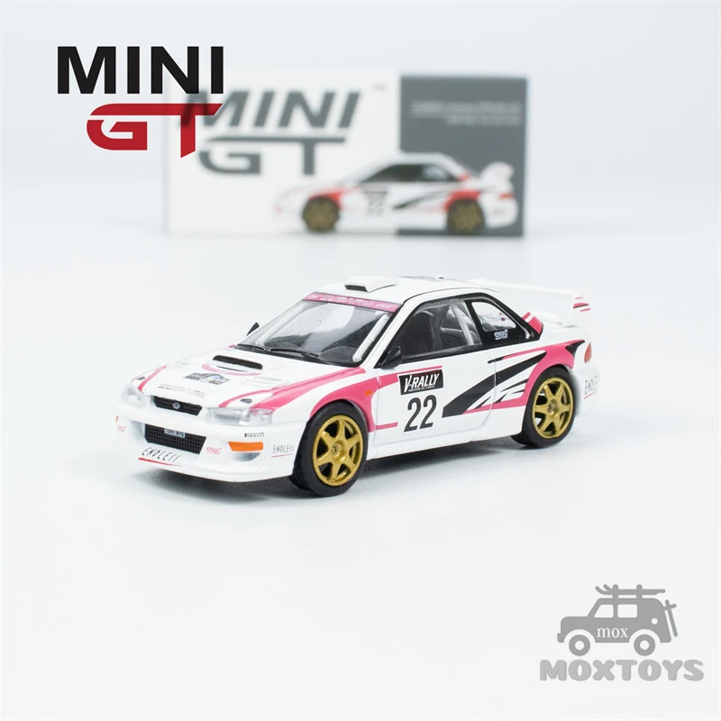 

MINI GT 1:64 Impreza WRC98 1999 Rally Tour de Corse #22 LHD Diecast Model Car