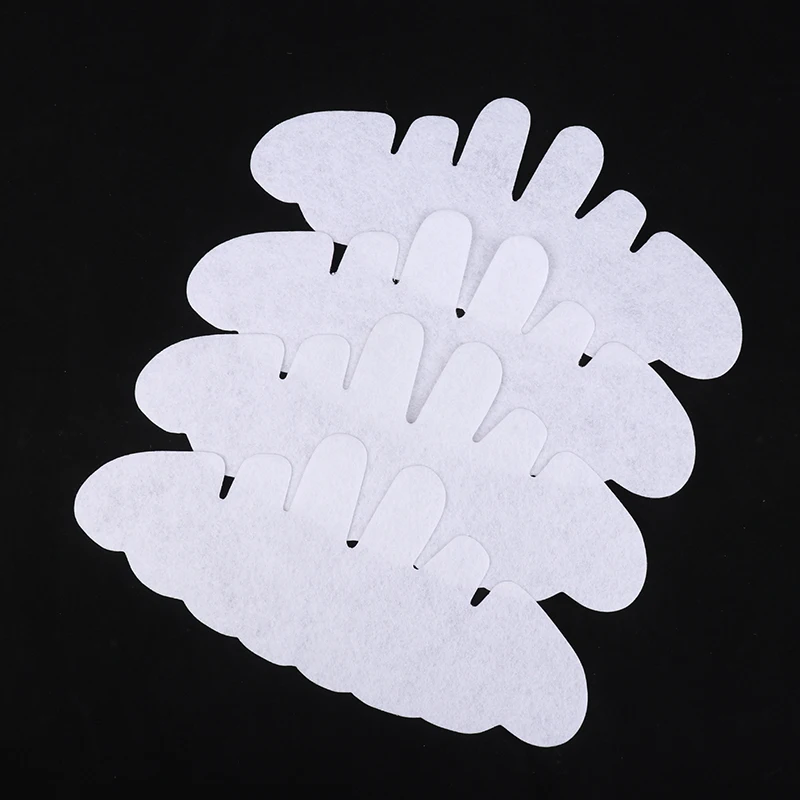 10 pezzi cappello fodera per il sudore scudi estate assorbente del sudore previene le macchie fasce protettive per berretto da golf da baseball cuscinetti anti-sporco