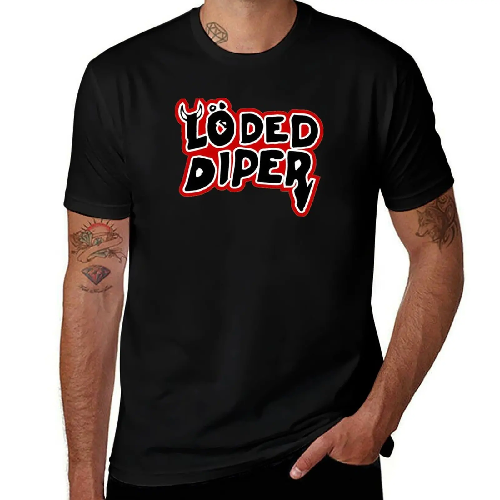 Loaded Diaper T-Shirt Casual Basic Street Style T-Shirt
