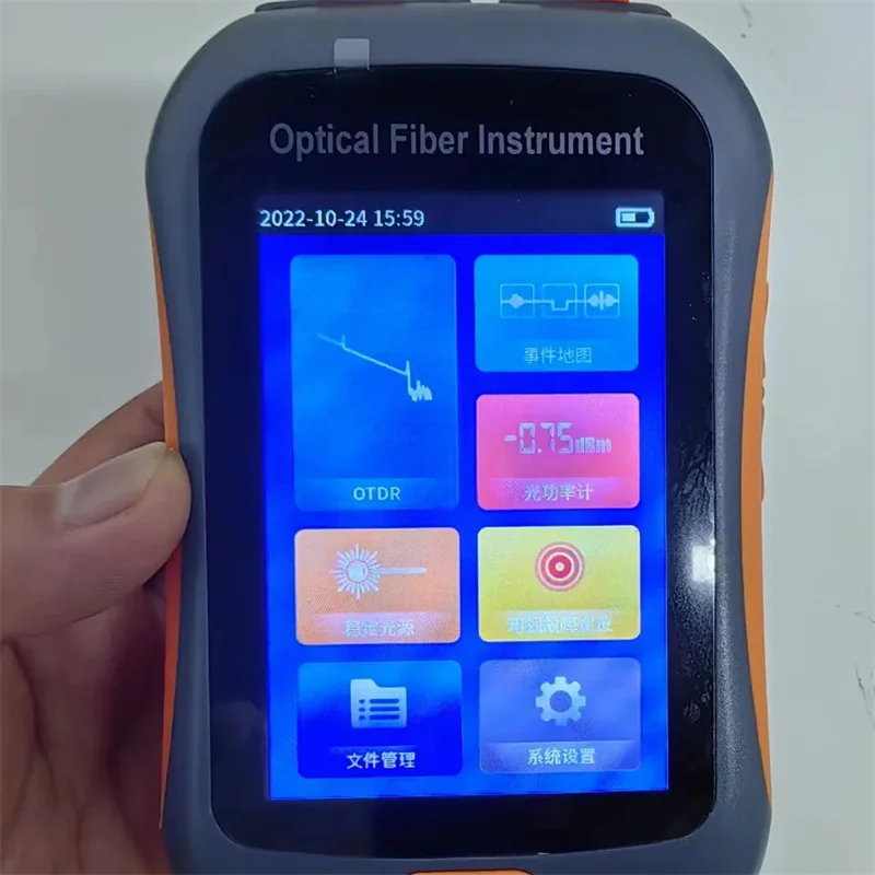 NK2800 Тестер Ftth 1550nm Live Port Exfo Аналогичный Otdr Тестер оптического волокна Мини Odtr