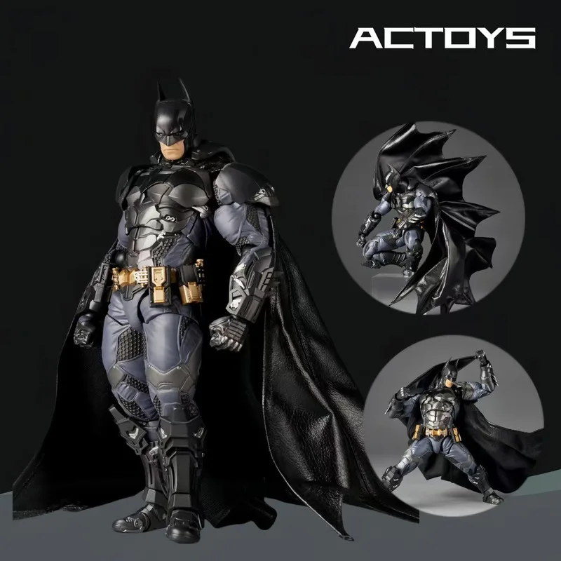 

Kaiyodo Batman Arkham Knight Revoltech Amazing Yamaguchi Dc Comics Articulated Action Figure Pvc Collectible Model Desktop