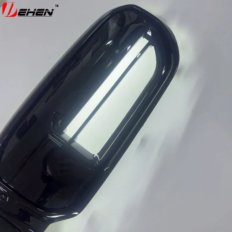 

Car grille bumper engine hood racing hood with lights mesh is suitable for BMW 5 Series G30 M5 F90 models from 2017 to 2020.