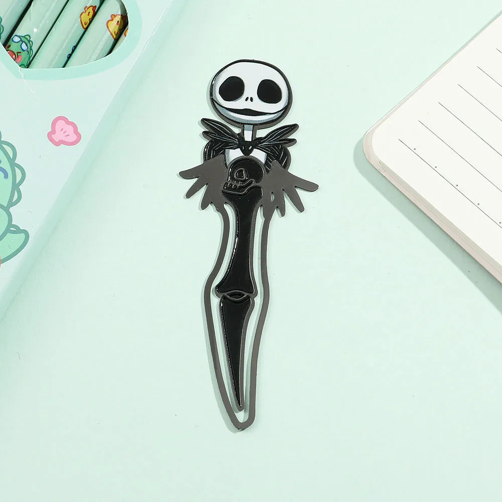 Anime Christmas Eve Bookmarks Fans Collect Paper Clip Metal Bookmarks Gift Cartoon Book Accessory for Book Lovers Reading Marker