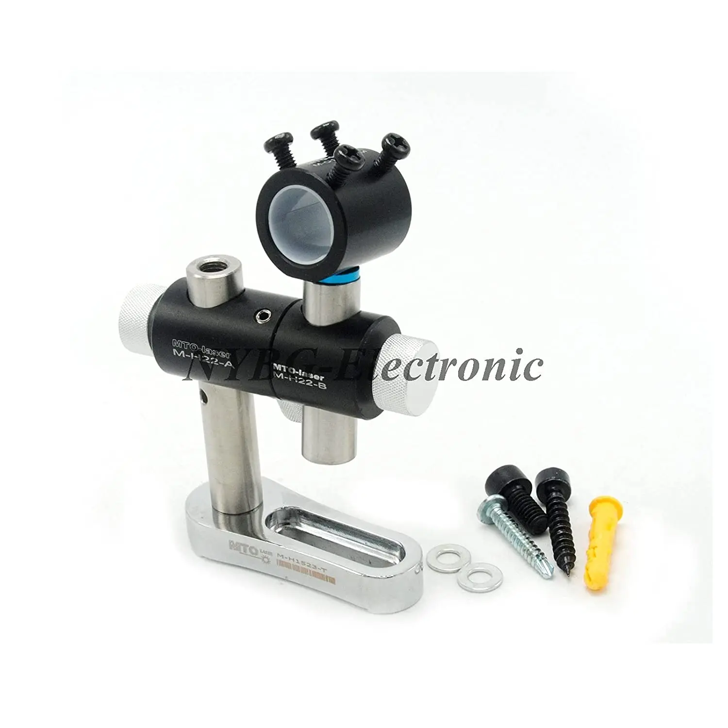 Three-axis Adjustable Mount/Bracket/Holder/Clamp For Laser Diode Module or Torch Cooling Heatsink 6 Sizes For Choice