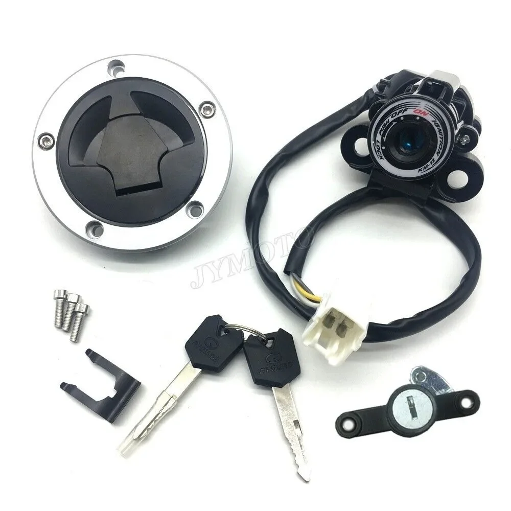 Ignition Switch Fuel Gas Cap Seat Lock For Kawasaki Ninja 650 EX650 ER-6N ER-6F 2012-2016