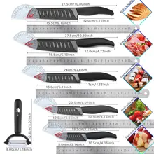 Ceramic Kitchen Knife Set 3 6 Inches #3