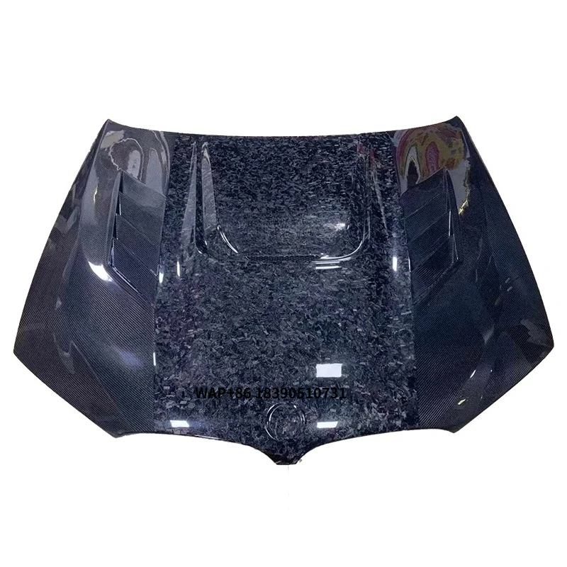 

CS Style Half Forged Carbon Fiber Front Engine Hood Bonnet New Condition for X3 X3m X4 X4m F97 F98