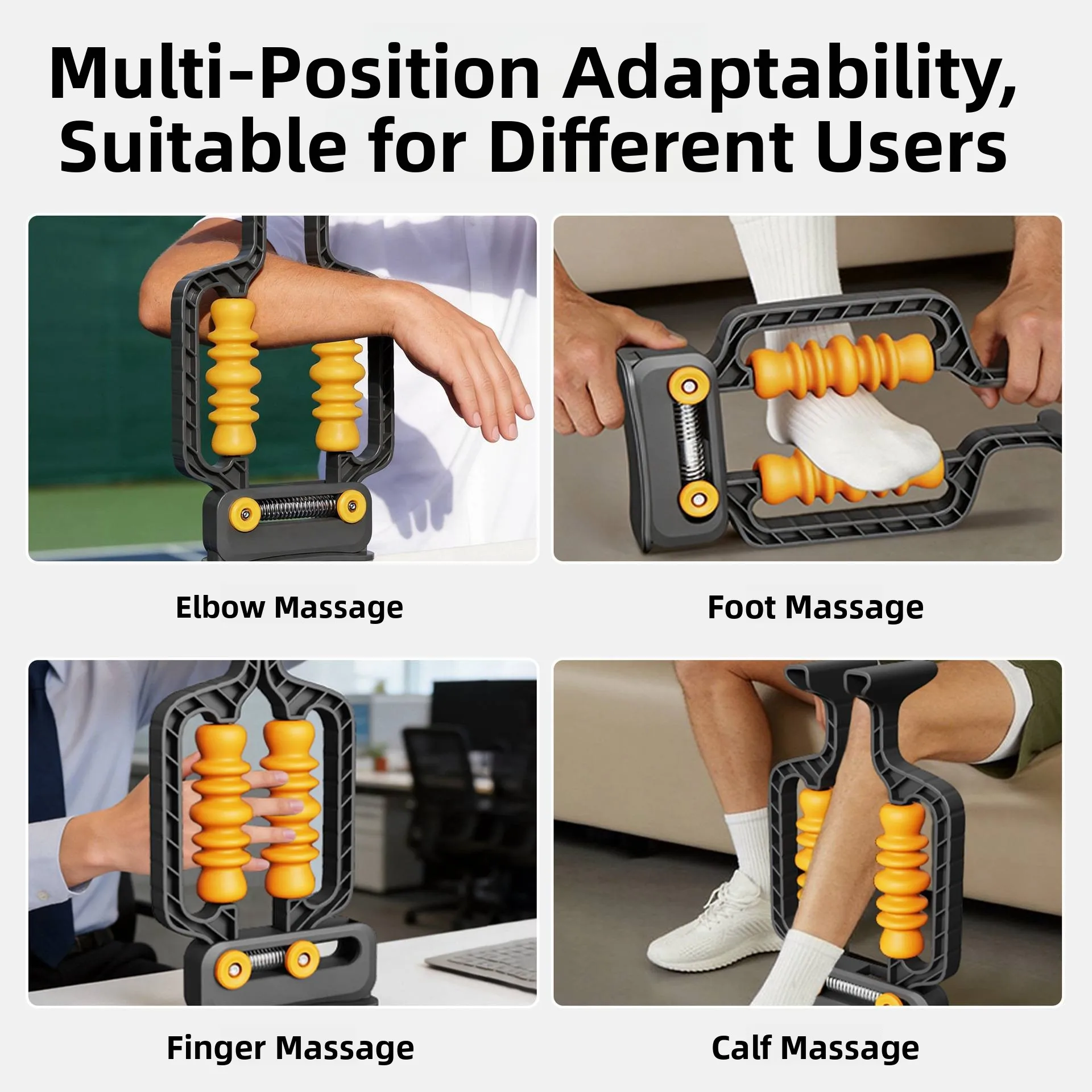 Arm Leg Muscle Relaxation Massager Roller Finger Pressure Point Therapy Tool for Home Fitness And Yoga Enthusiasts