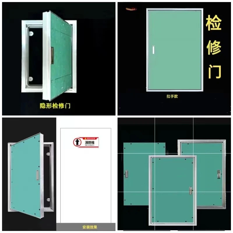 Gypsum board invisible access door sound insulation air conditioning door access port trend