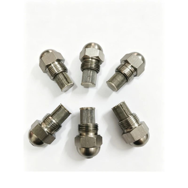 9/16'' 1/4'' Oil Nozzle Waste Oil Burner Stainless Steel Oil Mist Nozzle, Oil Atomizer Nozzle for Cooling Humidified
