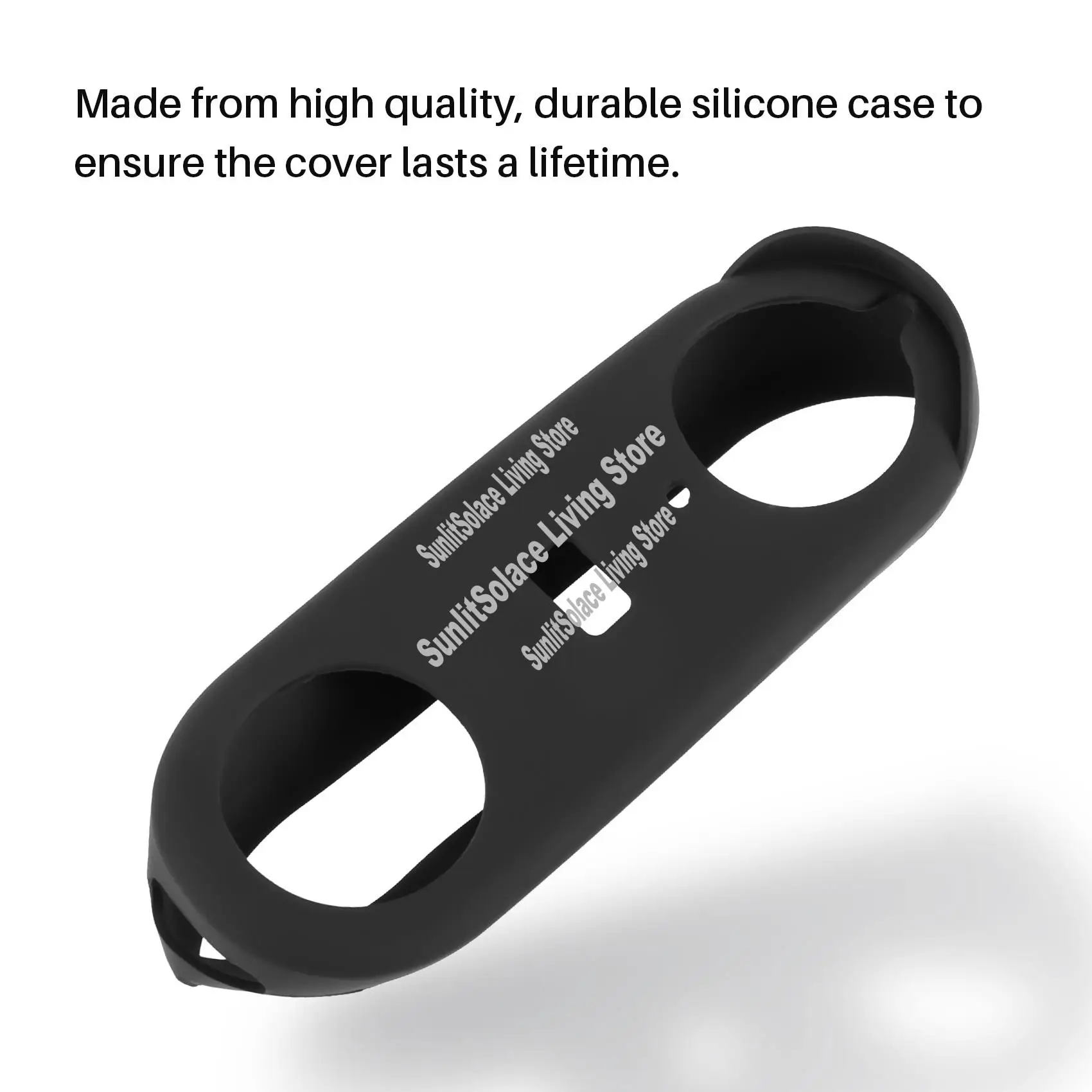 Silicone Case Designed For Google Nest Hello Doorbell Cover (Black) - Full Protection Night Vision Compatible-A45M