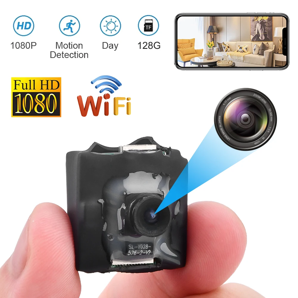 Anti-shake Action Camera HD 1080P WiFi Camcorders Sports DV Motion Cam Bicycle Motorcycle Mini Recorder Recording Device 2024