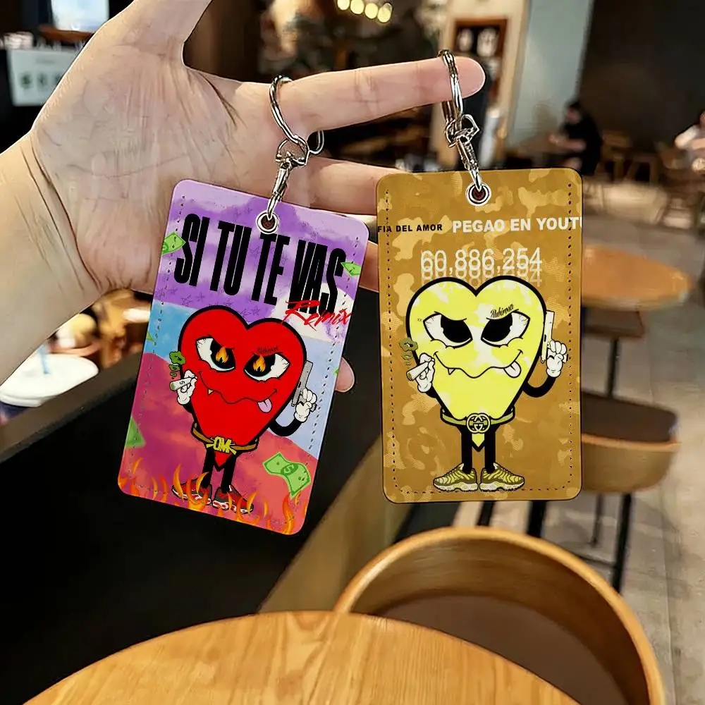 Band L-La M-Mafia del A-Amor-S Card Holder Keychain Key Ring Door Lock Access Protective Case For Security Gift