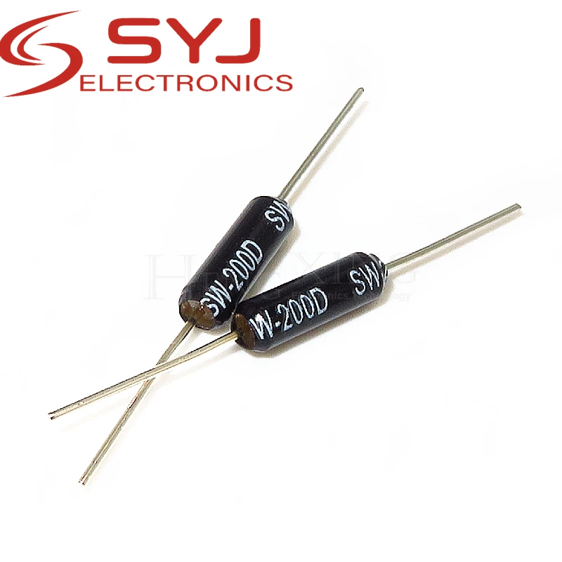 10pcs/lot SW-200D Vibration switch Ball switch Tilt switch Double bead Angle sensor In Stock