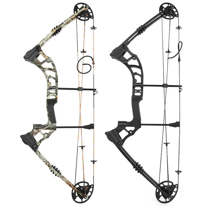 

Archery Compound Bow Arrow Speed 320fps Magnesium Alloy 0-70lbs Adjustable Let-off 80% Bow Handle for Hunting Shooting Accessory