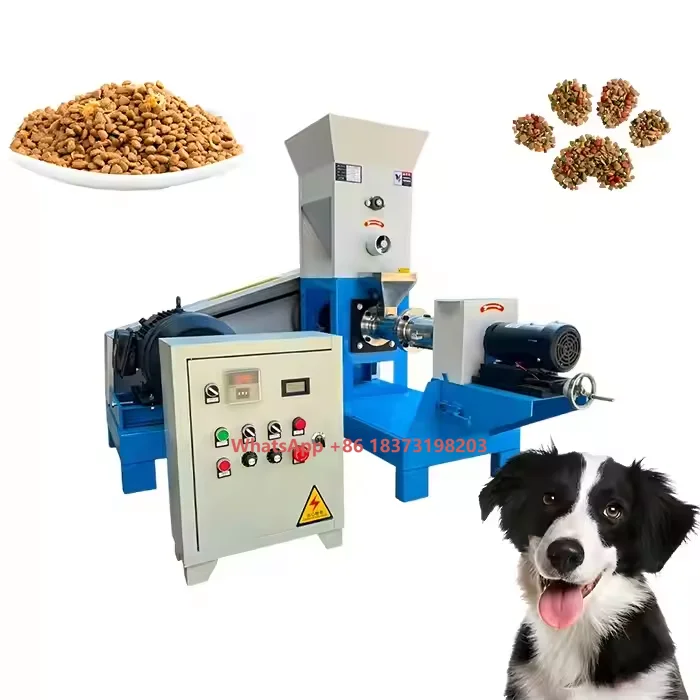 

Dry Dog and Cat Food Extruder Machine Pet Feed Manufacturer's Core Component with Motor and Engine for Birds Fish for Farms