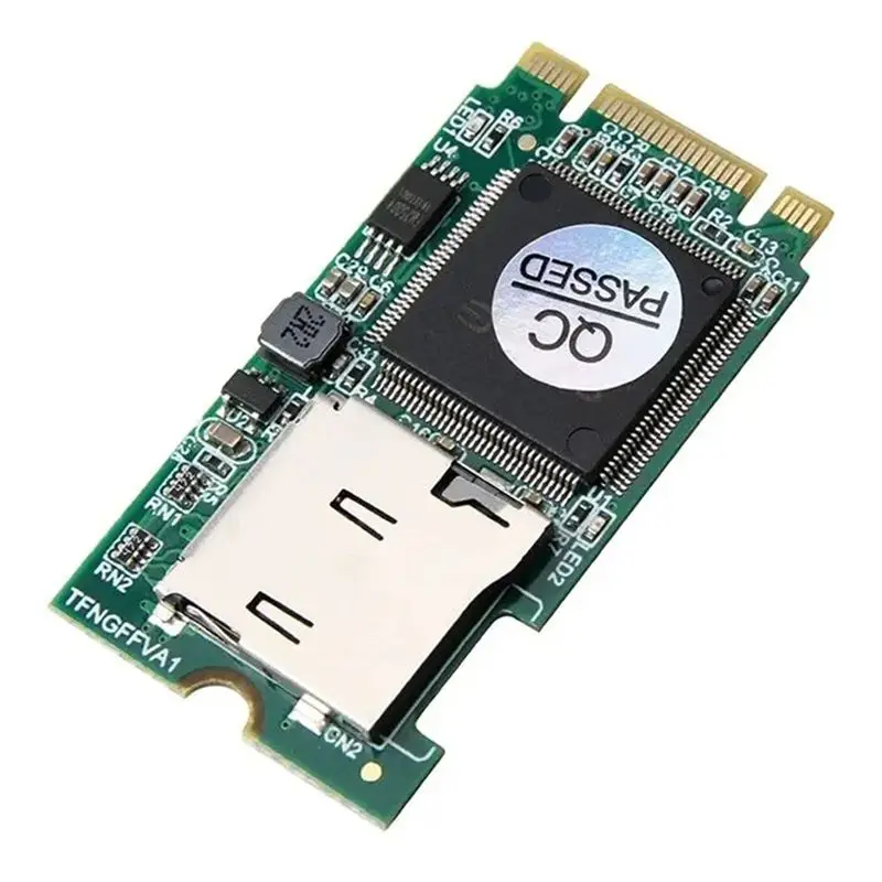 AED6-For M.2 Micro-SD Card Reader Micro-SD SDHC SDXC TF To M2 B Key T-Flash Adapter For PC M.2 NGFF SSD Support 512GB