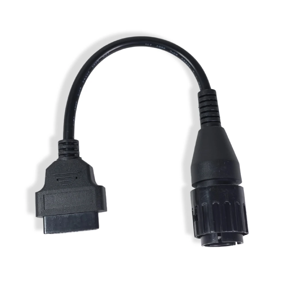 For BMW 10PIN Cable Adapter OBD2 OBDII Diagnostic Cable 10PIN to 16Pin Adaptor for BMW Motorcycle