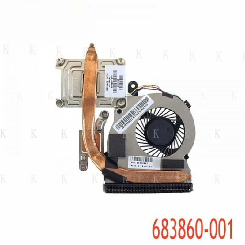 C   Laptop CPU Cooling Heatsink Fan For HP Probook 4340S 4341S 683860-001